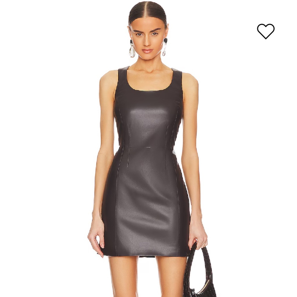 Levi's Faux Leather Dress, Size: S